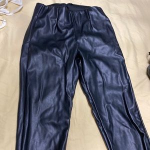 Size small pleather pants